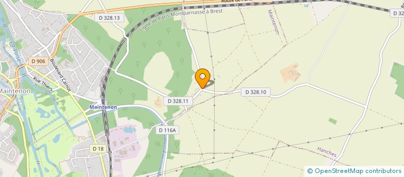 localisation de l'entreprise SCI BERKA à MAINTENON