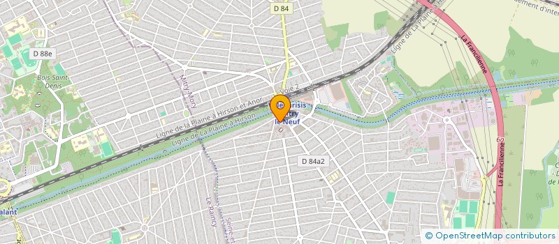 localisation de l'entreprise SCI BERKANE  VILLEPARISIS