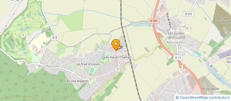 localisation de l'entreprise SCI BERKANE  BOUFFEMONT