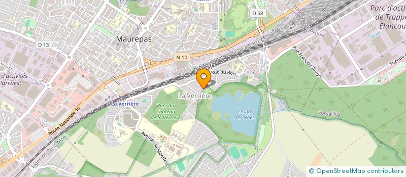 localisation de l'entreprise SCI BERKANE  VERRIERE (LA)