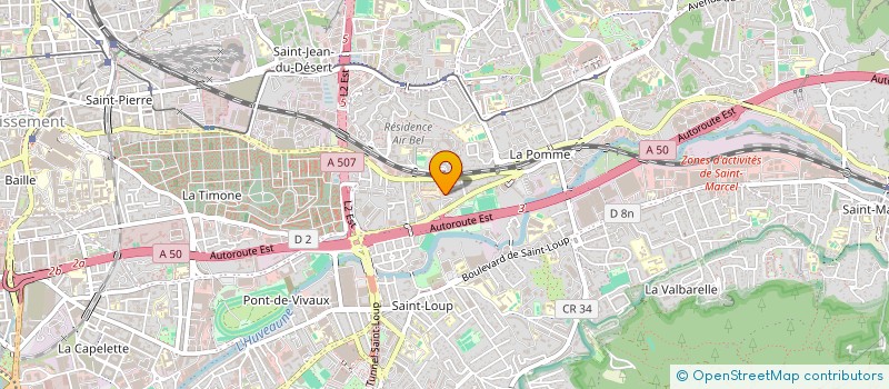 localisation de l'entreprise SCI BERKANI à MARSEILLE