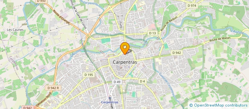 localisation de l'entreprise SCI BERKANI IMMOBILIER GESTION  CARPENTRAS