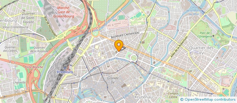 localisation de l'entreprise SCI BERKIWELL  STRASBOURG