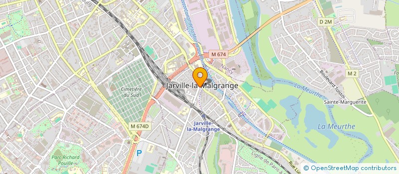 localisation de l'entreprise SCI BERKOUK  JARVILLE-LA-MALGRANGE