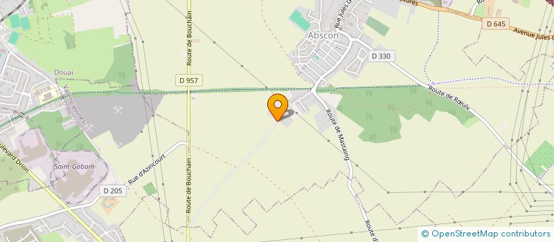 localisation de l'entreprise SCI BERLAK  ABSCON