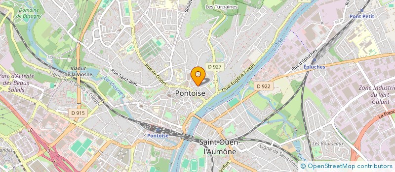 localisation de l'entreprise SCI BERLE  PONTOISE