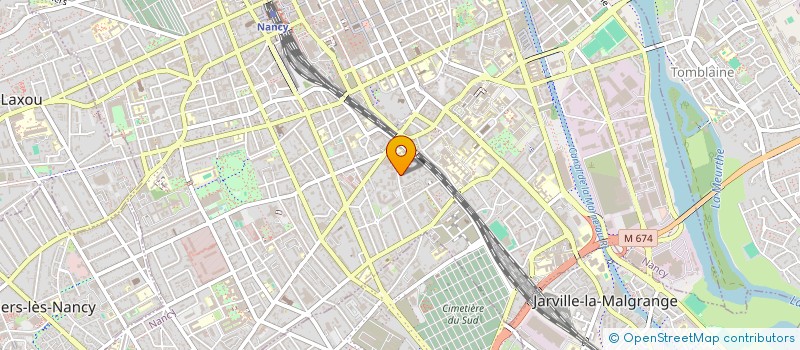 localisation de l'entreprise SCI BERLEMONT  NANCY