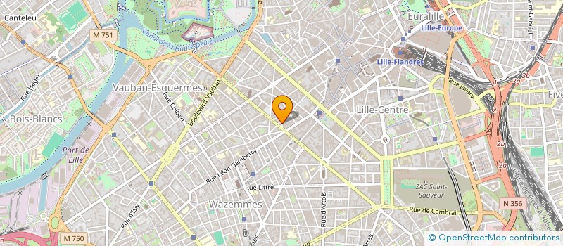 localisation de l'entreprise SCI BERLINE à LILLE