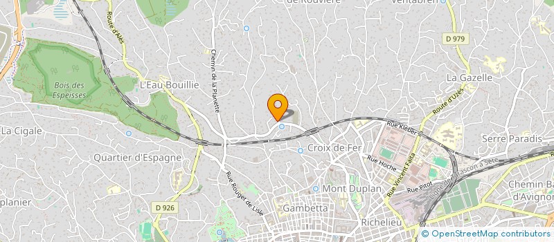 localisation de l'entreprise SCI BERLINGOTS  NIMES