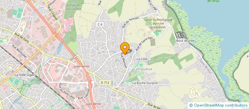 localisation de l'entreprise SCI BERLINO  LANGUEUX