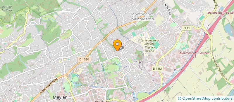 localisation de l'entreprise SCI BERLIOZ  MEYLAN