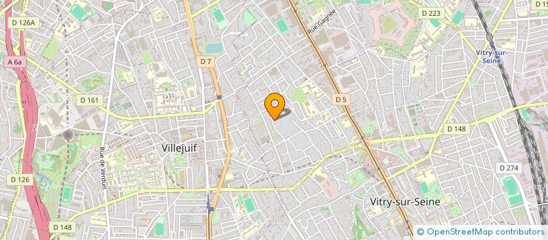 localisation de l'entreprise SCI BERLIOZ  VITRY-SUR-SEINE