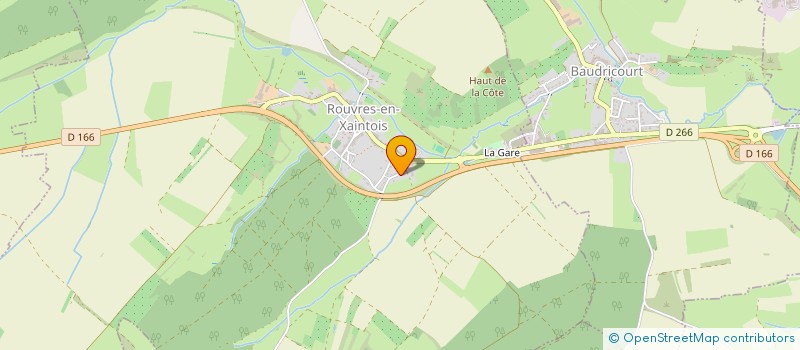 localisation de l'entreprise SCI BERLUSE  ROUVRES-EN-XAINTOIS