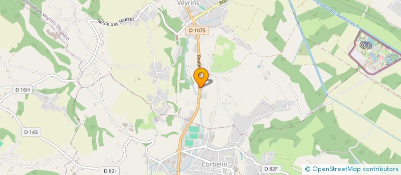 localisation de l'entreprise SCI BERMAMA  LES AVENIERES VEYRINS-THUELLIN