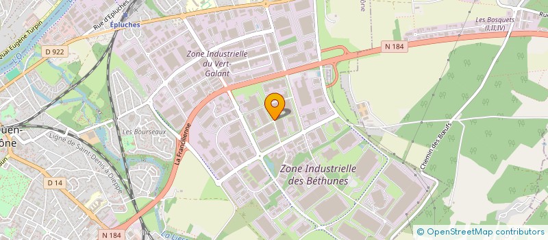 localisation de l'entreprise SCI BERN à SAINT-OUEN-L'AUMONE