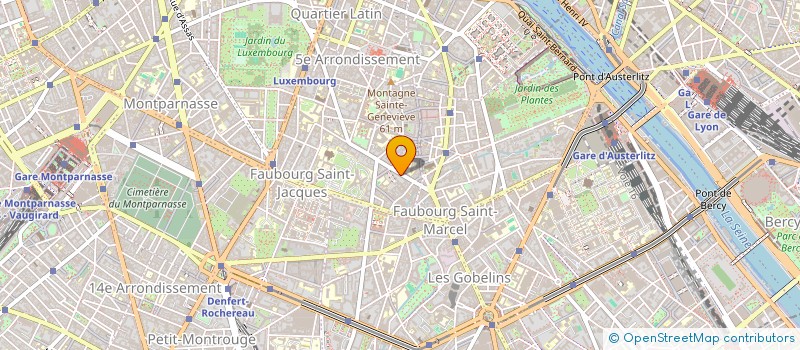 localisation de l'entreprise SCI BERNA  PARIS