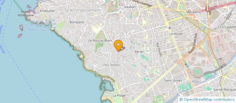 localisation de l'entreprise SCI BERNABO à MARSEILLE