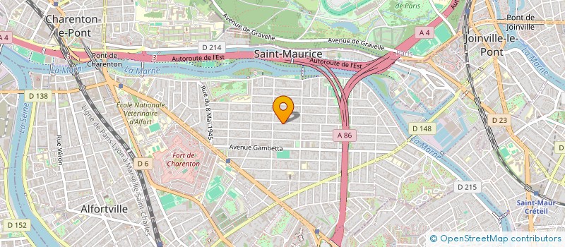 localisation de l'entreprise SCI BERNACHE à MAISONS-ALFORT