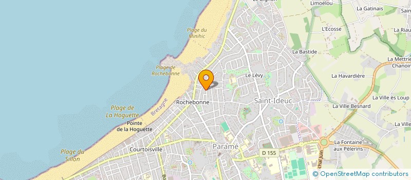 localisation de l'entreprise SCI BERNACHE  SAINT-MALO