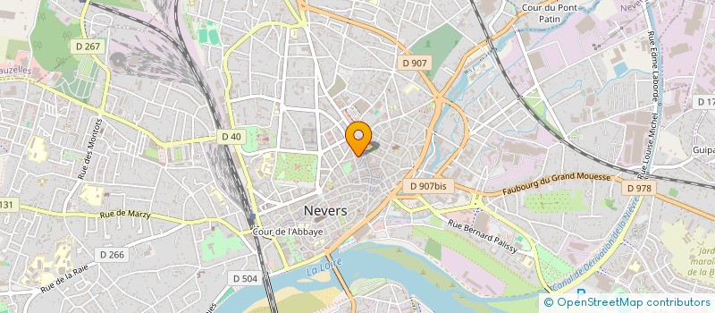 localisation de l'entreprise SCI BERNAMONT à NEVERS