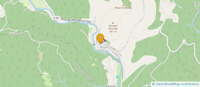 localisation de l'entreprise SCI BERNARD  MIALET