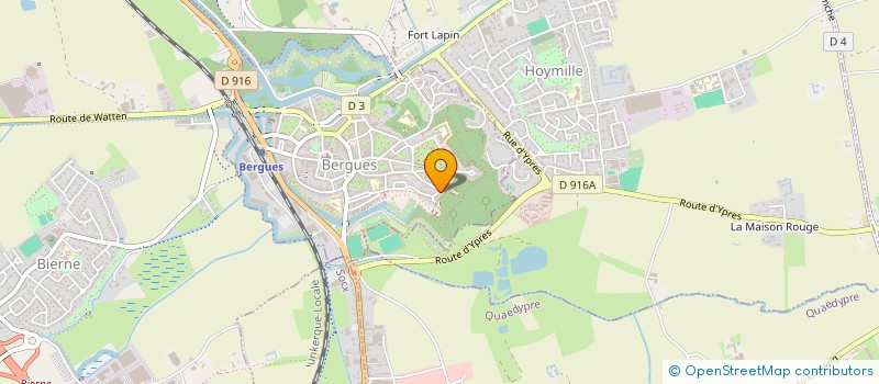 localisation de l'entreprise SCI BERNARD  BERGUES