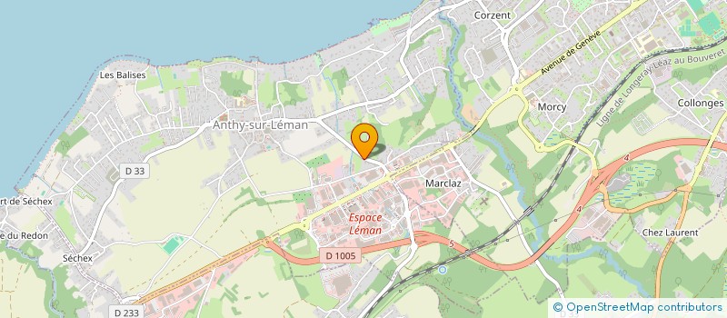 localisation de l'entreprise SCI BERNARD DABERE à ANTHY-SUR-LEMAN