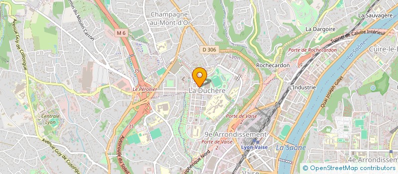 localisation de l'entreprise SCI BERNARD IMMO  LYON