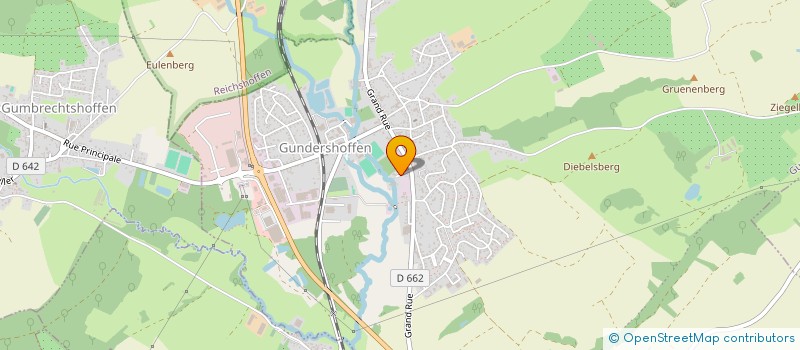 localisation de l'entreprise SCI BERNARD JOEL  GUNDERSHOFFEN