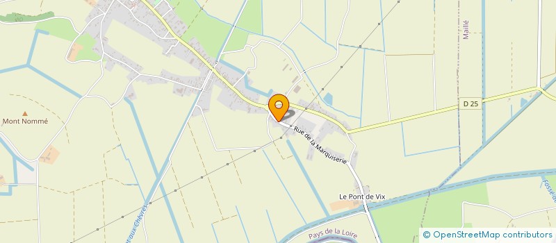 localisation de l'entreprise SCI BERNARD JOHANNE  VIX