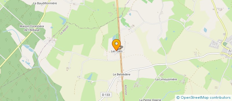 localisation de l'entreprise SCI BERNARD-LUCAS  LE RETAIL