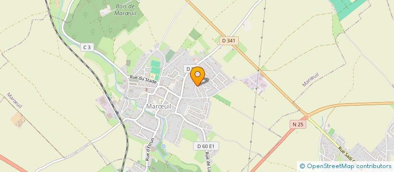 localisation de l'entreprise SCI BERNARD MAUFAY à MARŒUIL