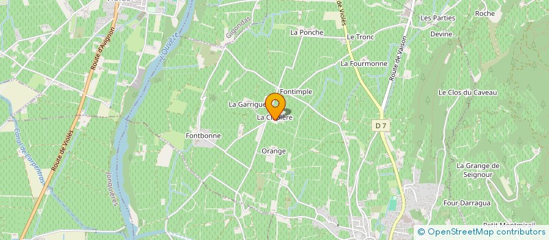 localisation de l'entreprise SCI BERNARD PERE ET FILS à VACQUEYRAS
