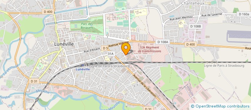 localisation de l'entreprise SCI BERNARD SIEVAL  HERIMENIL