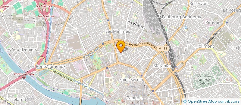 localisation de l'entreprise SCI BERNARDBEIG à TOULOUSE