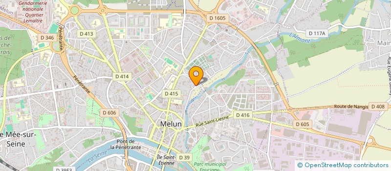 localisation de l'entreprise SCI BERNARDO à MELUN