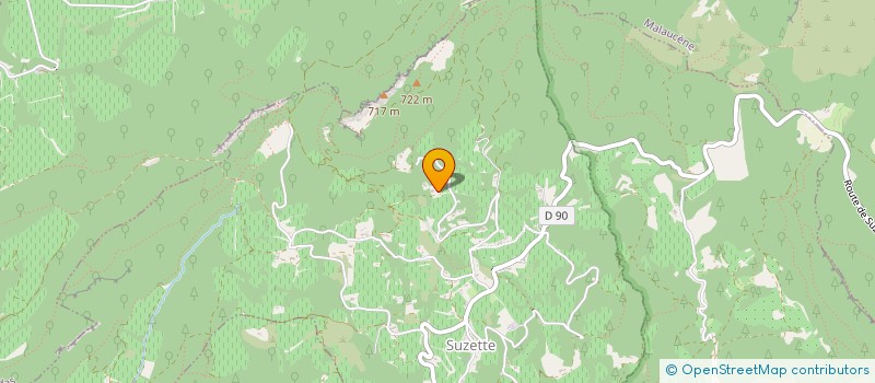 localisation de l'entreprise SCI BERNARDY DE SUZETTE  SUZETTE