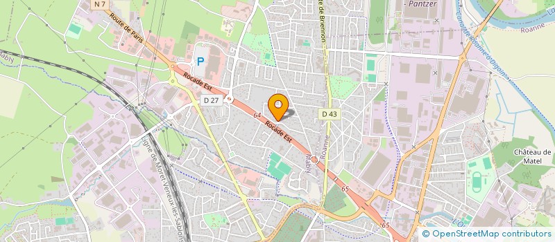 localisation de l'entreprise SCI BERNAUDING  MABLY