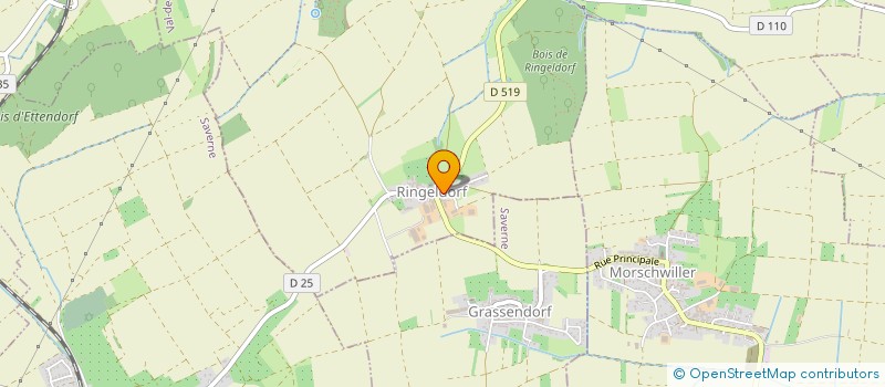 localisation de l'entreprise SCI BERNHART  VAL-DE-MODER