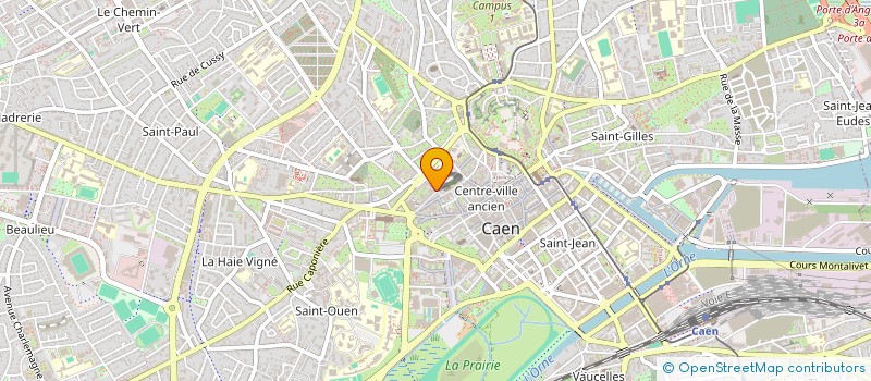 localisation de l'entreprise SCI BERNICK à CAEN