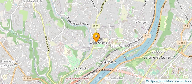 localisation de l'entreprise SCI BERNILLON  LYON