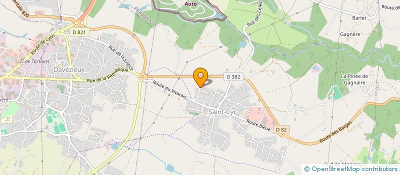 localisation de l'entreprise SCI BERNON à SAINT-CYR