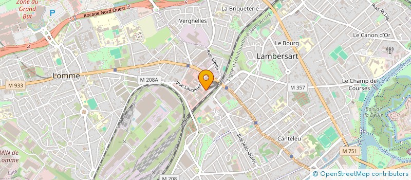 localisation de l'entreprise SCI BERNSTEIN à LILLE