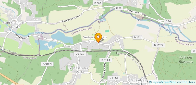 localisation de l'entreprise SCI BERO à VERT-EN-DROUAIS