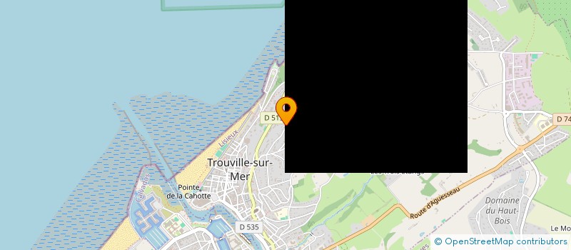localisation de l'entreprise SCI BEROGIL à TROUVILLE-SUR-MER