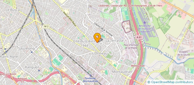 localisation de l'entreprise SCI BERPAJERO à TOULOUSE