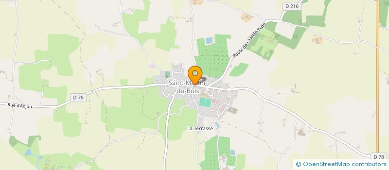 localisation de l'entreprise SCI BERPER à SEGRE-EN-ANJOU BLEU