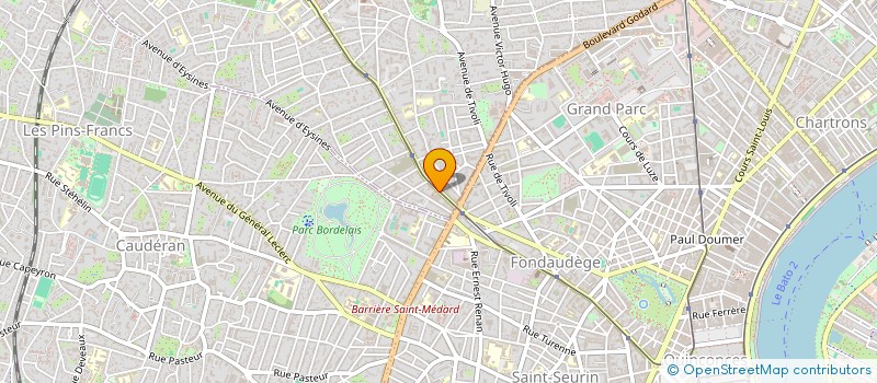 localisation de l'entreprise SCI BERRECHIT  LE BOUSCAT