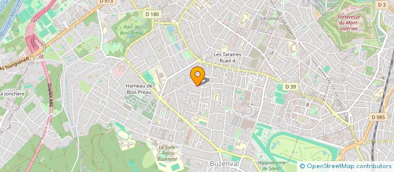 localisation de l'entreprise SCI BERRICK à RUEIL-MALMAISON