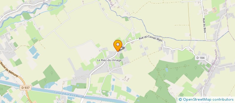 localisation de l'entreprise SCI BERROD AND CO  MONT-BERNANCHON